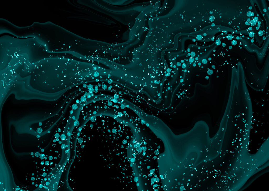 abstract background with hand painted alcohol ink design