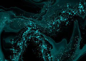 abstract background with hand painted alcohol ink design